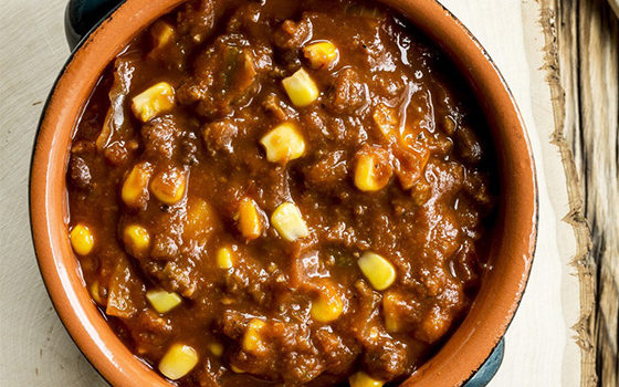 Le parfait chili végétalien