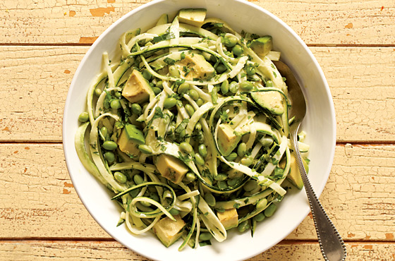 Zucchini salad – Rachelle Béry