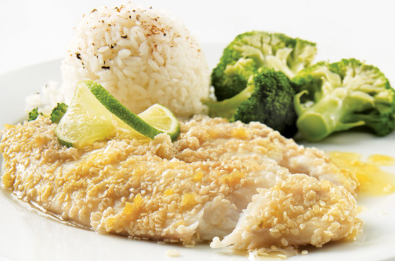 Sesame-Ginger Tilapia Fillets – Rachelle Béry