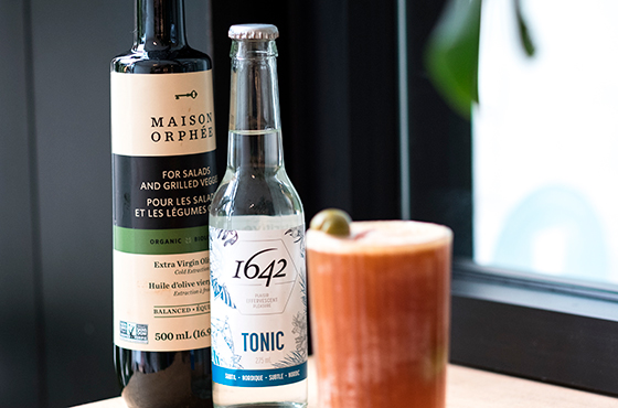 Boisson à l’huile d’olives