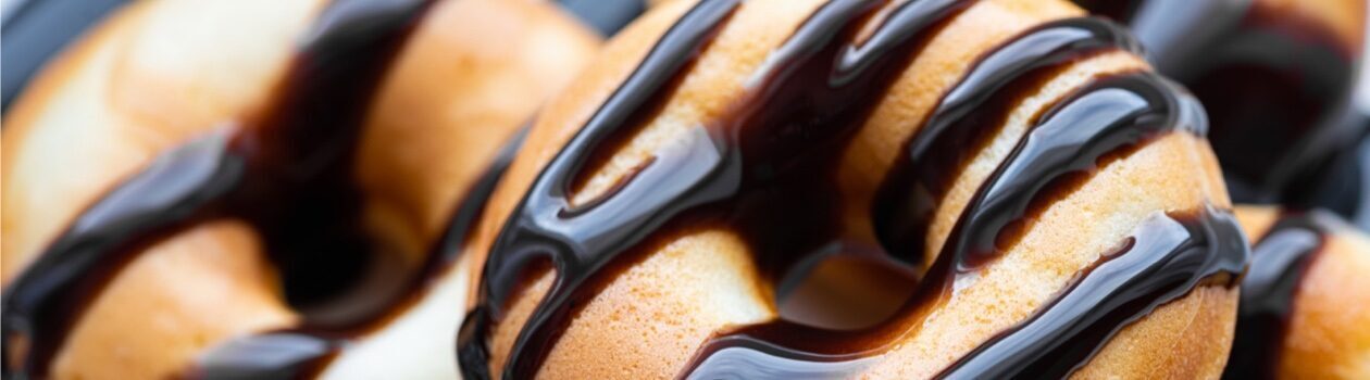 Vegan chocolate donuts, your new favourite air fryer Easter recipe