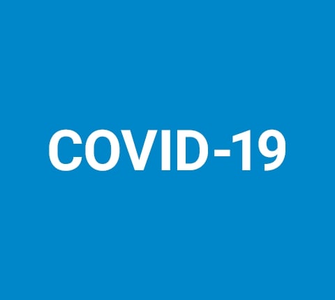 'Covid-19'. Text Reading 'Covid-19'.