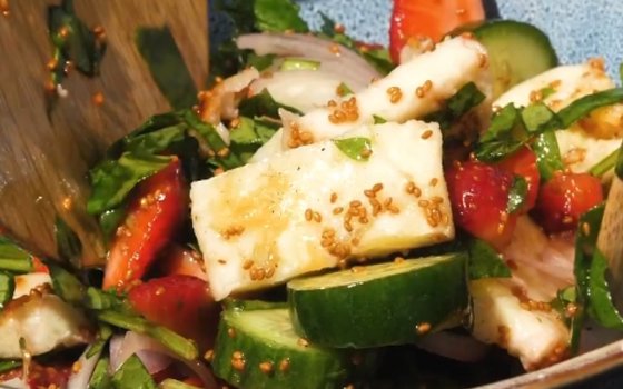 Signé Caméline summer salad – Rachelle Béry