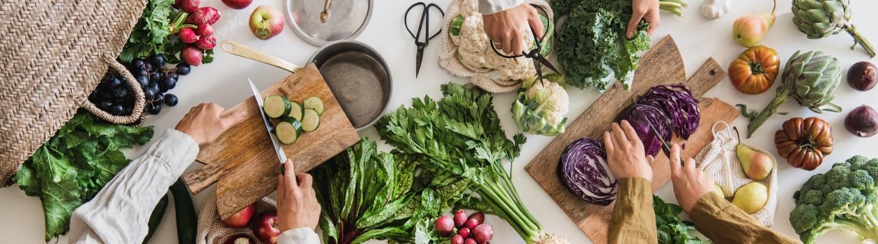 Fruits and veggies galore