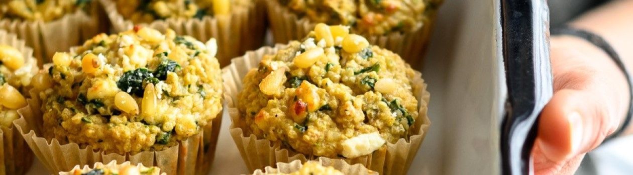 Made with feta love muffins – Rachelle Béry