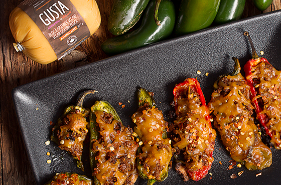 Piments jalapenos farcis
