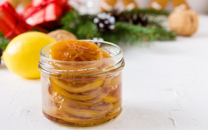 For those with a sweet tooth Candied fruit of all kinds