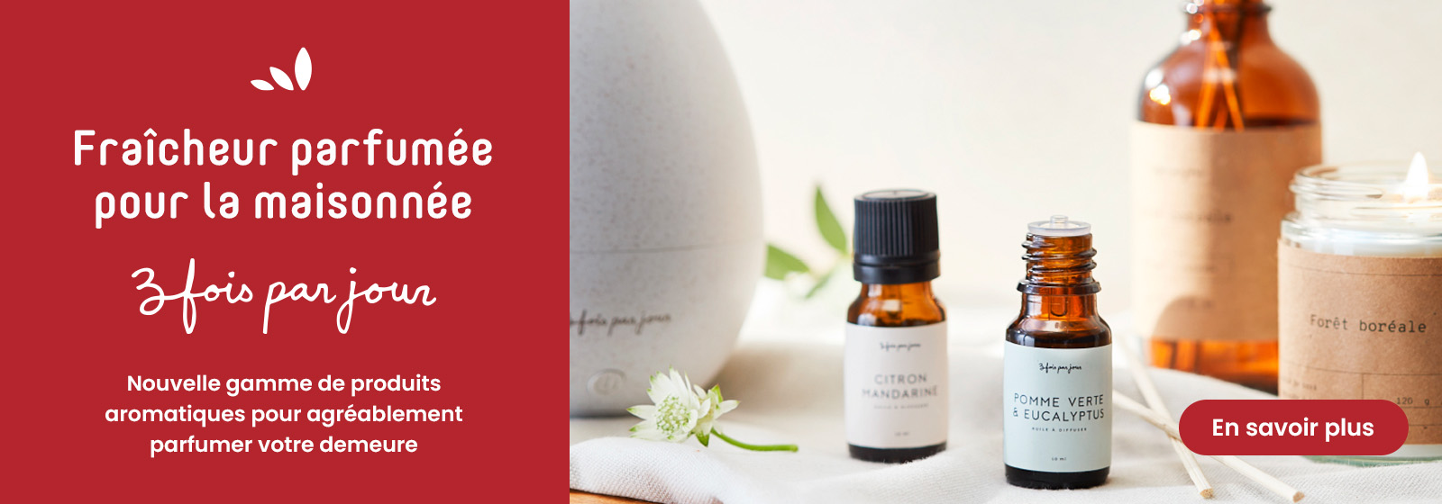 Fraîcheur parfumée pour la maisonnée