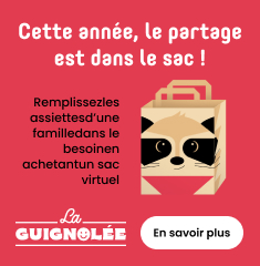 Cette année, le partage est dans le sac !