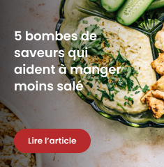 5 bombes de saveurs qui aident a manger moins sale.