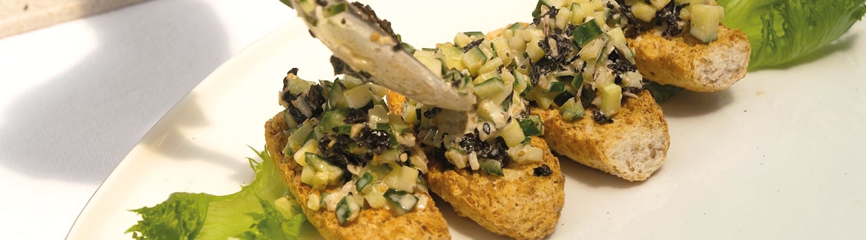 Serres Lefort cucumber tartare – Rachelle Béry