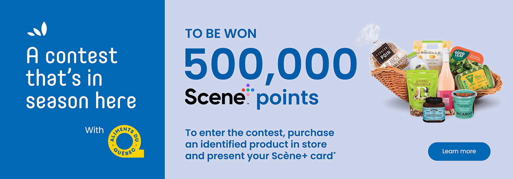 Contest banner