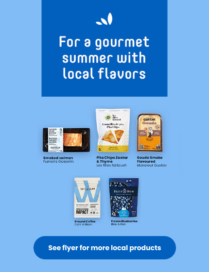 For a gourmet summer with local flavors