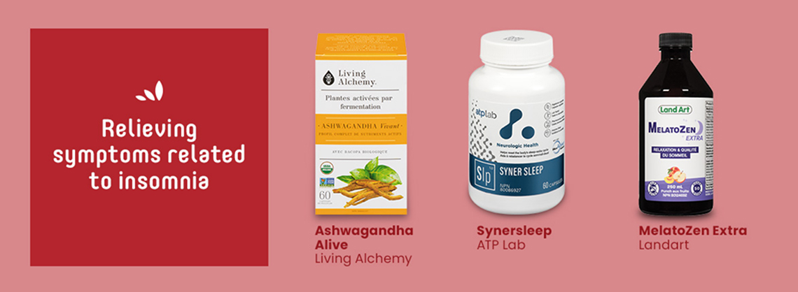 Relieving symptoms related to insomnia