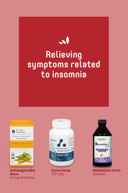Relieving symptoms related to insomnia