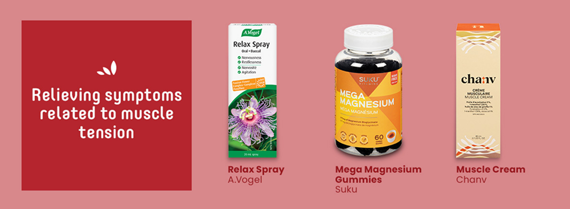 Relieving symptoms related to muscle tension