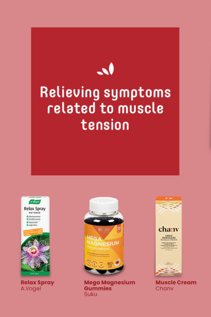 Relieving symptoms related to muscle tension