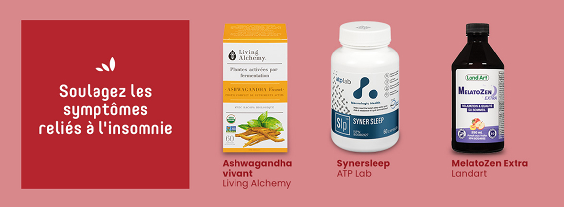 Soulagez les symptômes reliés à l'insomnie