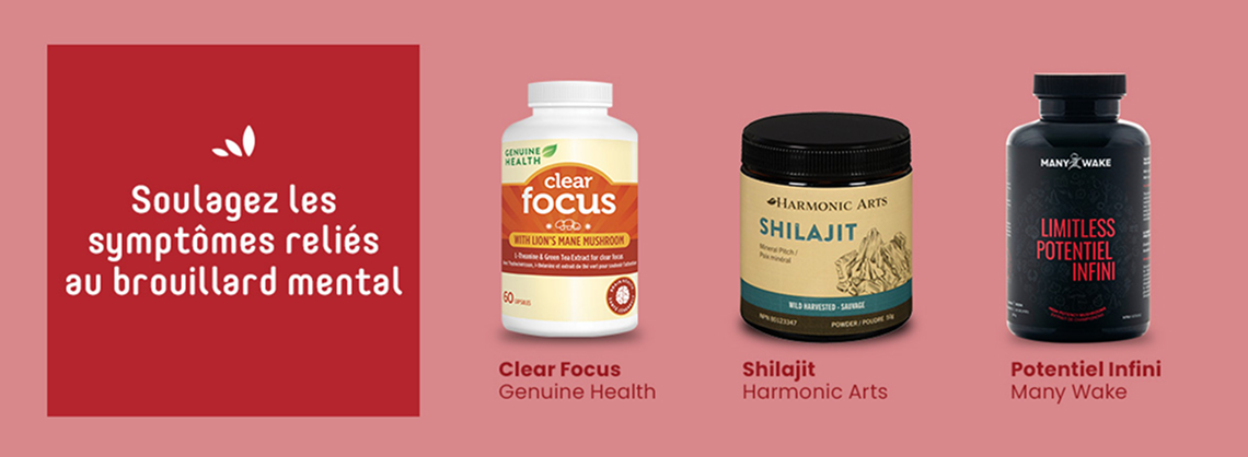 Soulagez les symptômes reliés au brouillard mental