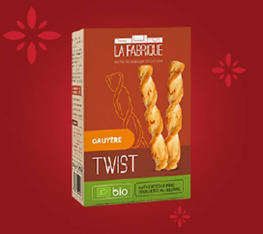 Organic Gruyere Twists