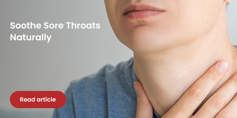 Soothe sore throats naturally