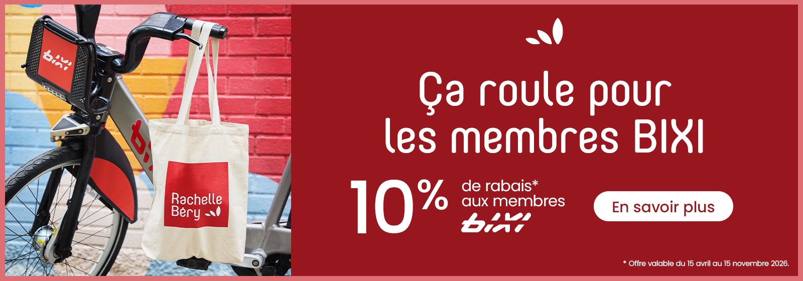 Ca roule pour les membres bixi
