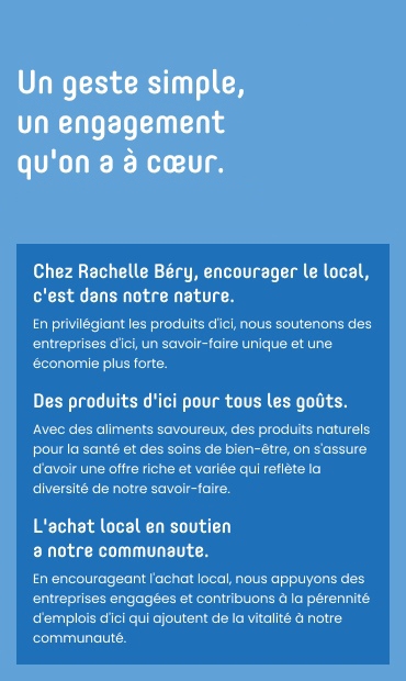 Un geste simple, un engagement qu’on a à cœur.